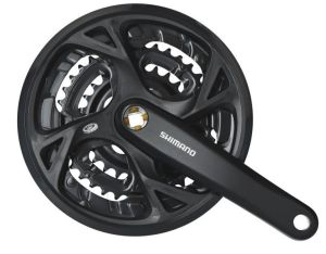 Система SHIMANO ALTUS M371, 175мм, под квадрат, 48/36/26T, для 9 ск.