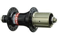 NOVATEC Втулка задняя F162SB кассетная, ШОССЕ, 36Н, ось AL7075, М10х130х140, с эксцентриком, 4 промподшипника, 273г, чёрная