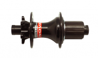 Втулка задняя NOVATEC D162SB-SL-X12-11S, под диск, 32H, стальной барабан под SHIMANO 9.10.11S, 2 промподшипника #6902, O.L.D.: 142мм, ось: стальная 12