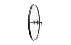 Колесо заднее 26" TRIX D23-26-black-13186 фрезер./втулка алюм./ДИСК/трещотка/эксц.