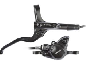 Тормоз гидравлический передний SHIMANO MT200, набор (ручка с калипером и колодками)