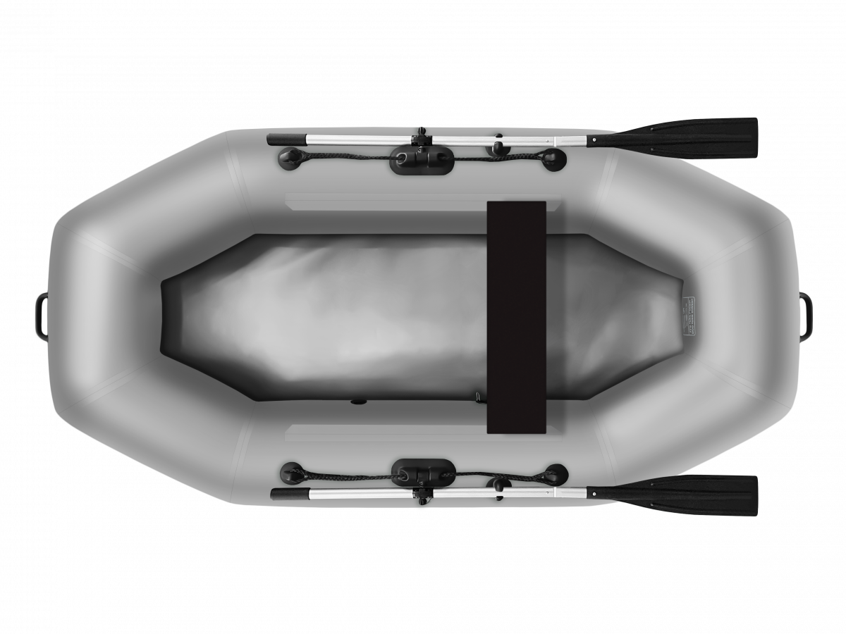 Надувная лодка ПВХ FORT boat 200 цвет серый
