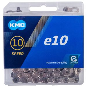 Цепь 5-306114 e10 Silver 11/128 10ск. 122 звена, 5,9мм, серебристая KMC