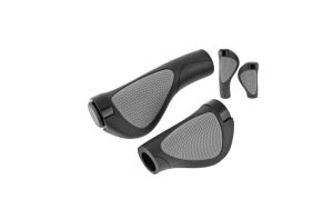 Грипсы резиновые черные HL-G311-2