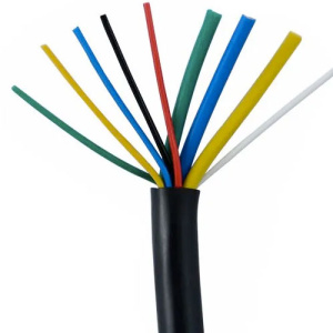 Фазный кабель 3x4+6x0.2 (1 метр)