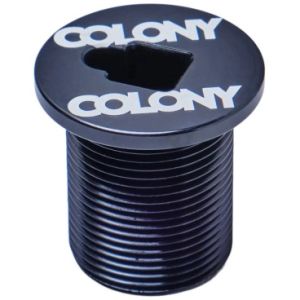 Болт для BMX вилки COLONY M24 Fork Top Bolt, черный