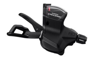 Манетка SHIMANO DEORE M6100-L левая, 2-3 ск., с инд., ISLM6000LB 