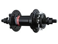 NOVATEC Втулка задняя D236SBT single speed, DIRT JUMP, 36H, под диск, ось CrMo, M10x185x135,14T, 554г, черная