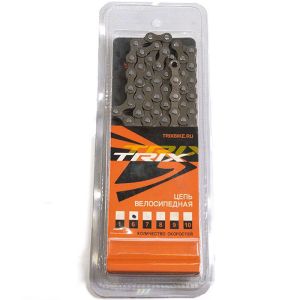 Цепь TRIX T30 6-7 скор., 112 зв., коричневая