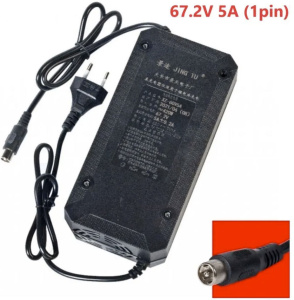 Зарядное устройство 67.2V 5A для электровелосипедов