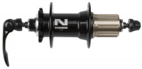 Втулка NOVATEC 5-326321 алюм.36отв. 8/9ск. 4картр. подш. 492г. черная задняя