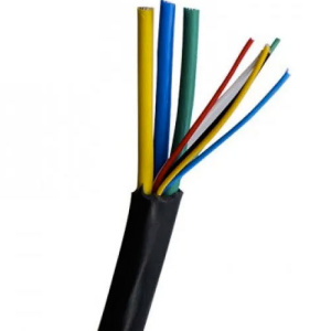 Провод кабель на мотор колесо на метраж S сечения 3x2.5мм2 + 6x0.2мм2 общий D 7мм