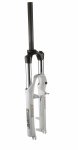 Амортизационная вилка RST Dirt Т, 26"х28.6, 130мм, V+D, белая