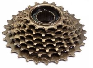 Трещотка FW-207 7 ск., 13-28T, коричневая