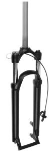 Вилка амортизационная 29", ход 100 мм, с удаленной блокировкой, под диск т.