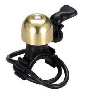 Звонок NUVO NH-B721BPQ, диаметр 23 мм, латунь-пластик