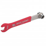 Захват д/педалей 6-210161 профи YC-161 с резин. рукояткой 15мм плюc головки 14/15мм сталь BIKEHAND