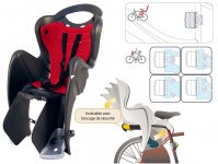 BELLELLI Сидение заднее Mr Fox Relax B-Fix, чёрное