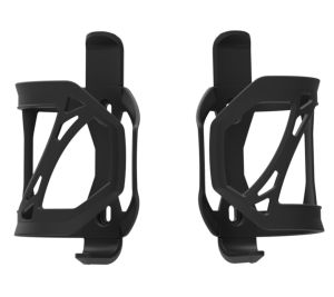 Флягодерж-ль 00-170417 боковой, универсальное крепление, пластиковый черный HORST