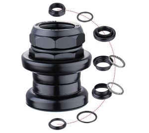 Рулевая колонка MIXIEER QLP-6F, резьбовая Рулевая колонка MIXIEER QLP-6F, резьбовая