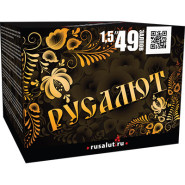 Батарея салютов Русалют, 49 залпов, EC219