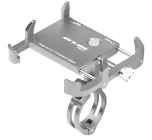 Держатель смартфона на руль GUB PRO3, серый титан