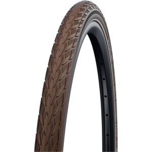 Покрышка SCHWALBE Delta Cruiser Plus PunctureGuard, 28x1.4, коричневая