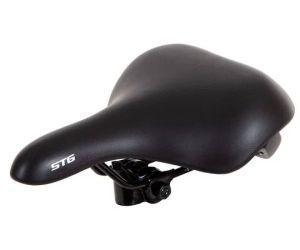 Седло STG YBT-8013, черное Седло STG YBT-8013, черное