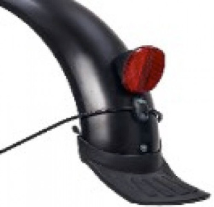 Заднее крыло для электровелосипедов Monster черное