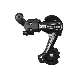 Суппорт/перекл. зад. TOURNEY ARDTY21BGSBL 2-8066/ 2-5037 6/7ск. крюк длинный черный SHIMANO