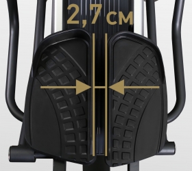 Эллиптический тренажер BRONZE GYM E1000M Pro Turbo