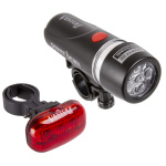 Фара+фонарь  VENTURA 5д/2ф с линзами+5д/4ф красный с батар 5-221004