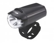 Фонарь передний BBB EcoBeam 0.2W with strap 3x AAA black/black BLS-75