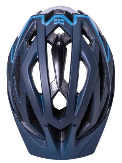 Шлем ENDURO/MTB LUNATI Mat Blu/Gry 25отв. с крепл. камеры, KALI