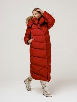 Пальто женское LAPLANGER Суоми Nordic Goose, енот