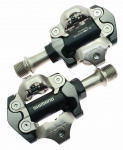 Педали Shimano EPDM8100 контактные MTB с шипами SH51