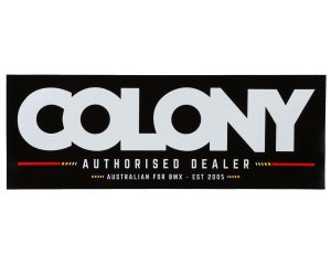Наклейки 03-002519 Authorised Dealer Window Sticker (inside window style) I43-901 White COLONY