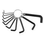 Ключи шестигранные в наборе на кольце Kenli KL-9701