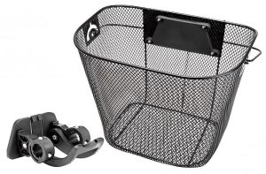 Корзина передняя BS-257-BK, 35х26х27cm, черный 