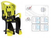 BELLELLI Сидение заднее Tiger Standard B-Fix, Hi-Viz