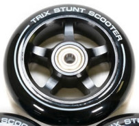 Колесо для самоката 110 мм, ABEC-9, черный