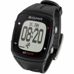Часы спортивные SIGMA SPORT iD.RUN: скорость и расстояние (на основе GPS). Чёрный