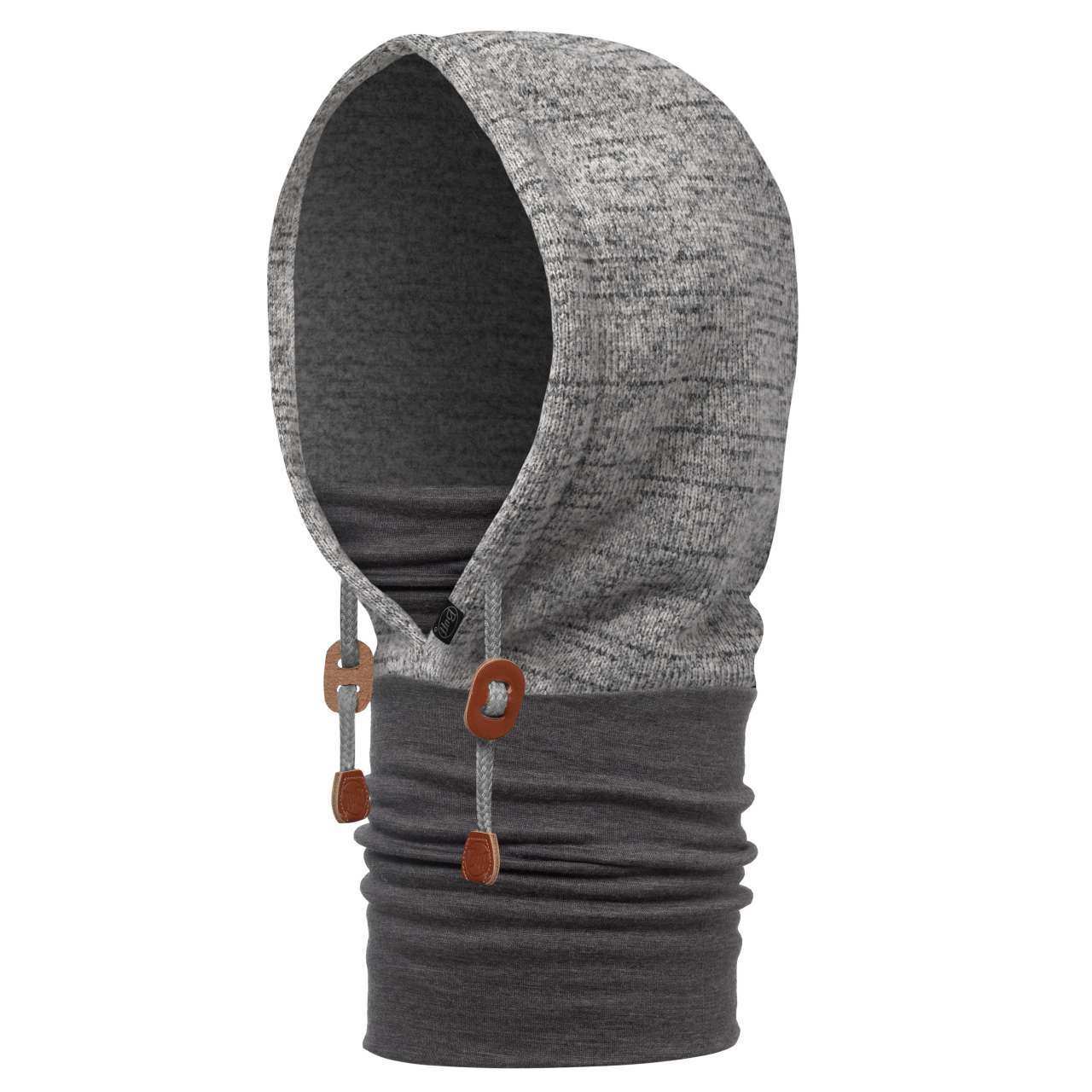 Капюшон BUFF POLAR THERMAL HOODIE MELANGE GREY