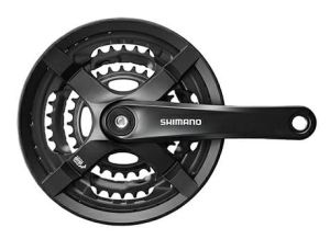 Система SHIMANO TOURNEY TY501, 170мм, 48/38/28, под квадрат, для 7-8 ск.