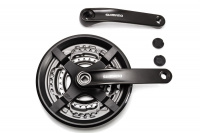 Система SHIMANO TOURNEY 6-8ск. 42/34/24 150мм с защ. черная AFCTY301K244CL 2-3170