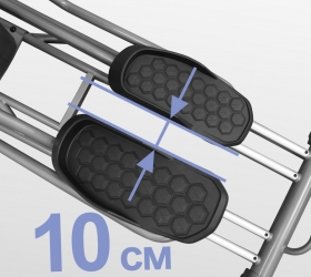 Элептический тренажер BRONZE GYM XR812 LC