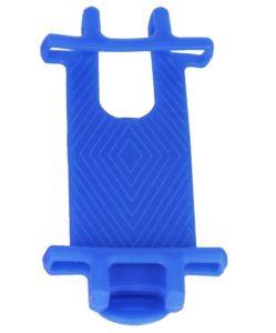 Держатель мобильного телефона 4-6 силиконовый, синий, Vinca Sport VH 08