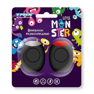 Фонари TRIX Little Monster детские, комплект передний + задний