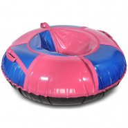 Тюбинг "Ватрушка" ПВХ, 90 см, Pink/Blue