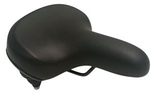 Седло KNUS, COMFORT Series, DS-1886M, 250х205 мм, двойные пружины (черный, УТ00029349